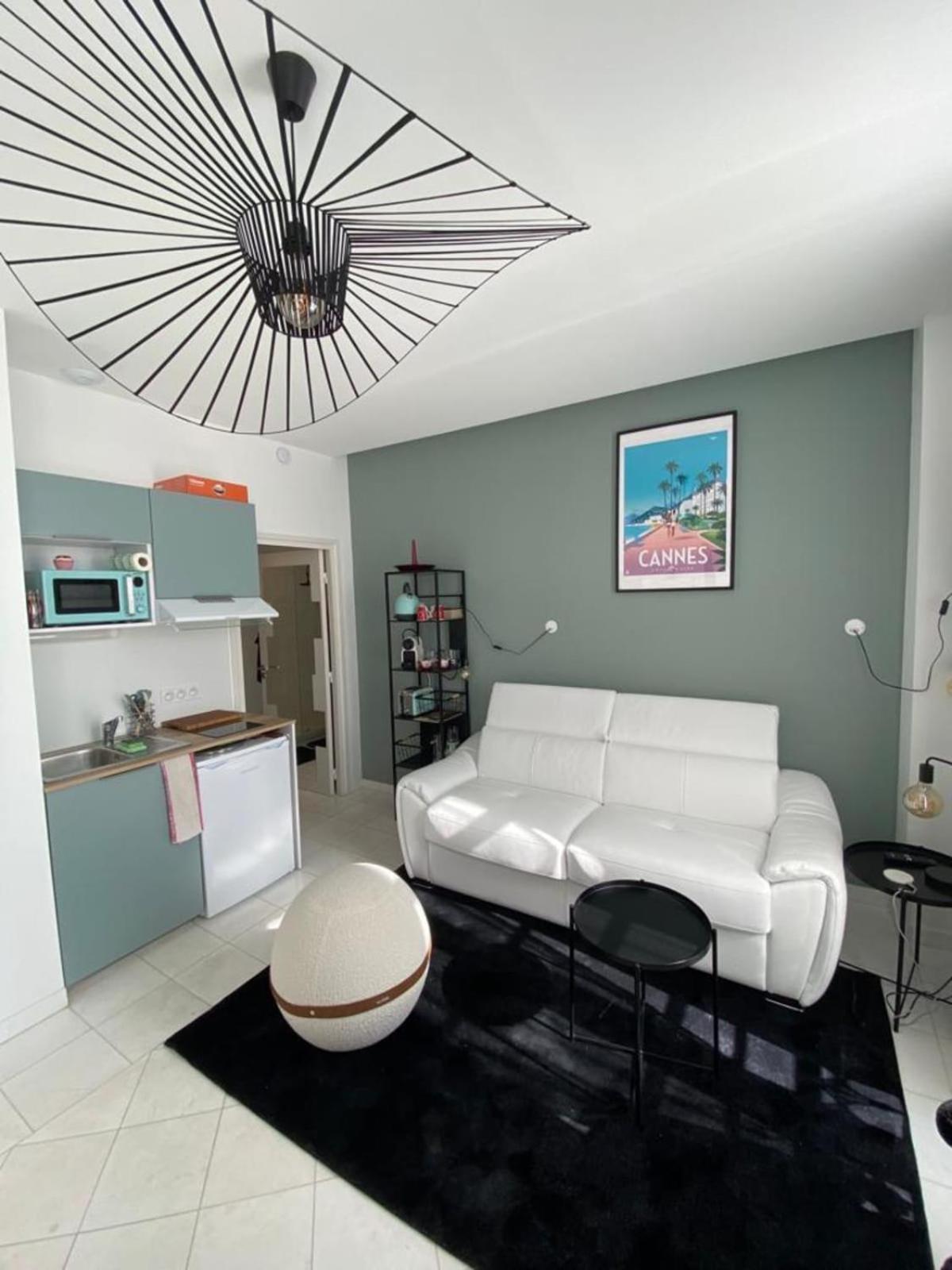 Private - Small Studio For Two At 5 Minutes From Croisette คานส์ ภายนอก รูปภาพ